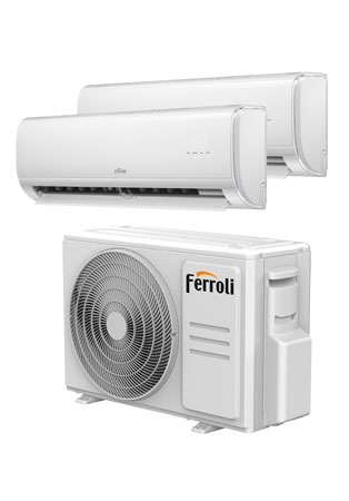 aire acondicionado ferroli giada m split 2x1