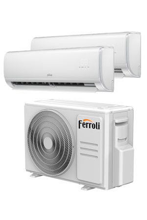 aire acondicionado ferroli giada m split 2x1